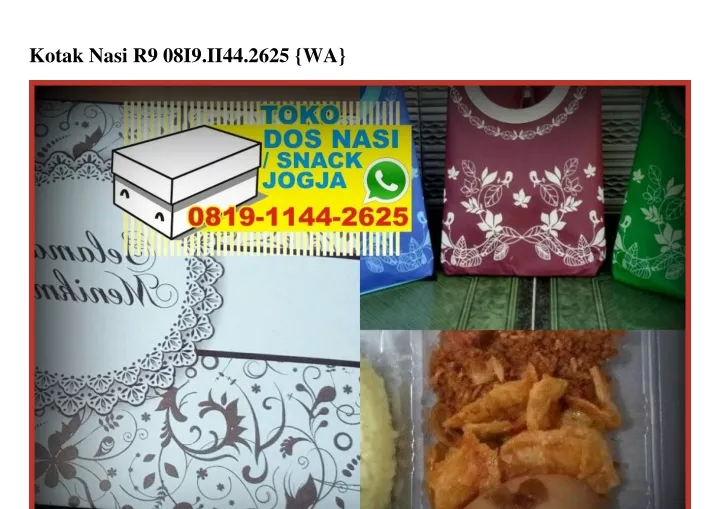 kotak nasi r9 08i9 ii44 2625 wa