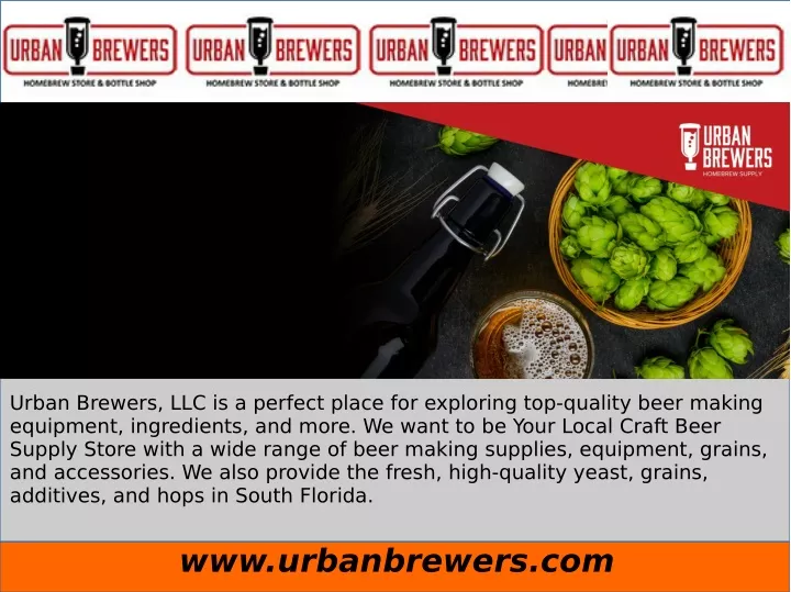 urban brewers llc is a perfect place