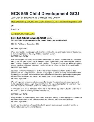 ecs 555 child development gcu just click on below