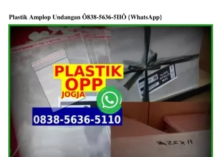 Plastik Amplop Undangan Ô838 5636 511Ô[wa]