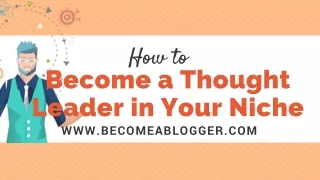 Become a Thought Leader