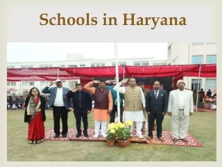schools in haryana