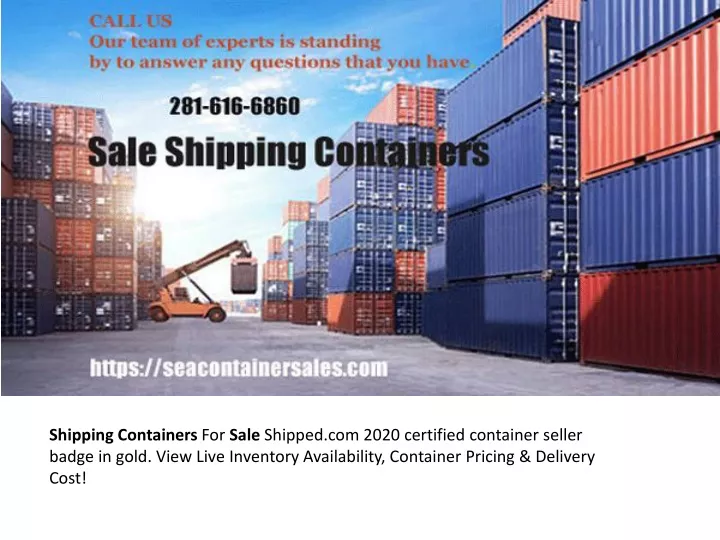 shipping containers for sale shipped com 2020