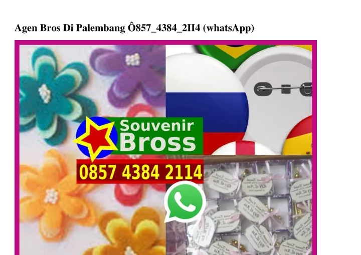 agen bros di palembang 857 4384 2ii4 whatsapp