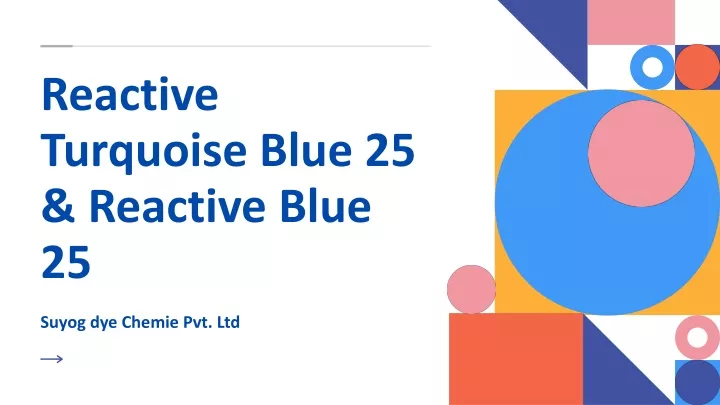 reactive turquoise blue 25 reactive blue 25