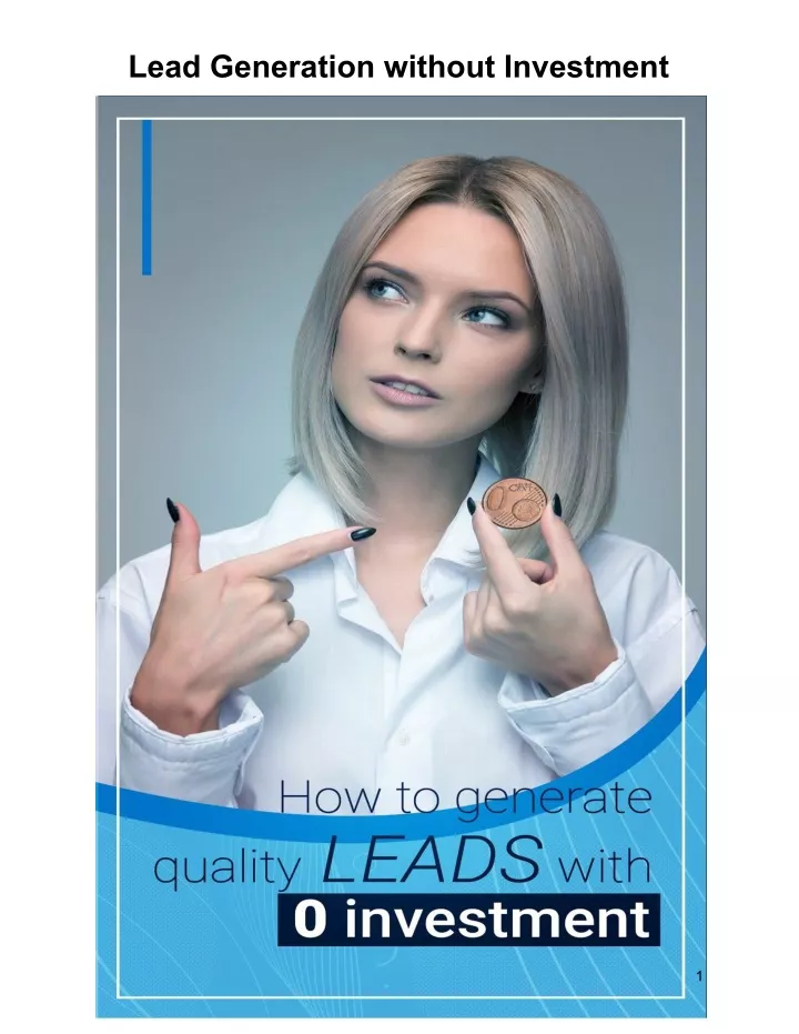 lead generation without investment