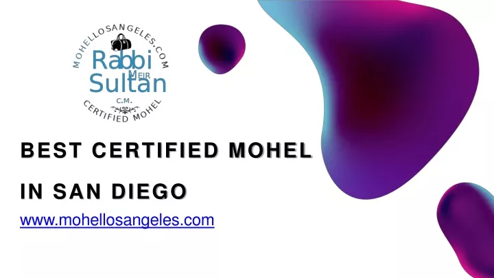 best certified mohel in san diego