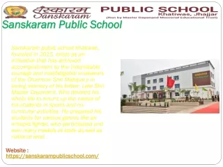 Best school in dadri