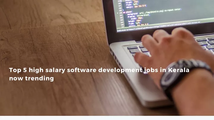 top 5 high salary software development jobs