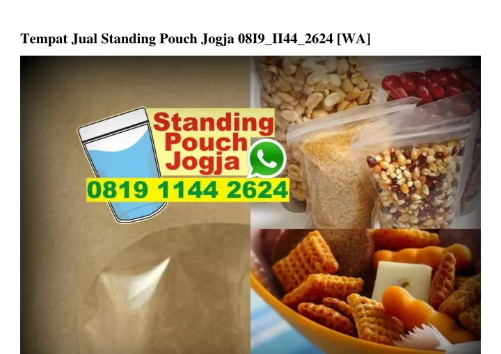 tempat jual standing pouch jogja 08i9 ii44 2624 wa