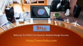 Select FODUU for Dynamic website design