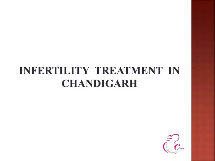 infertility treatment in chandigarh