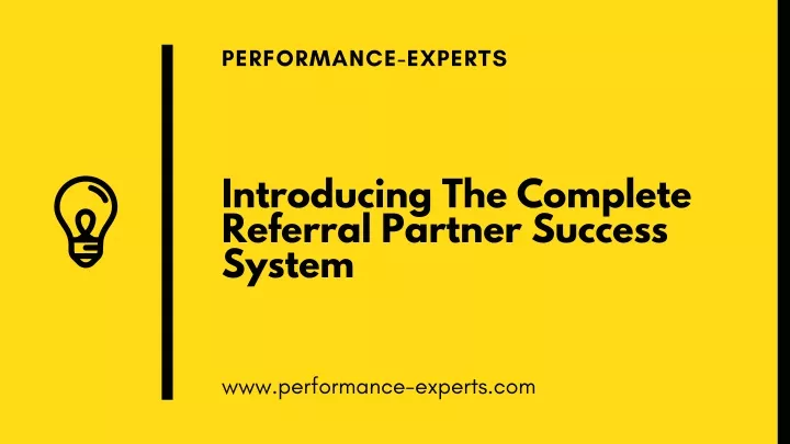 performance experts