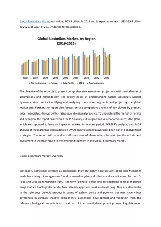 global biosimilars market was valued us 5 billion