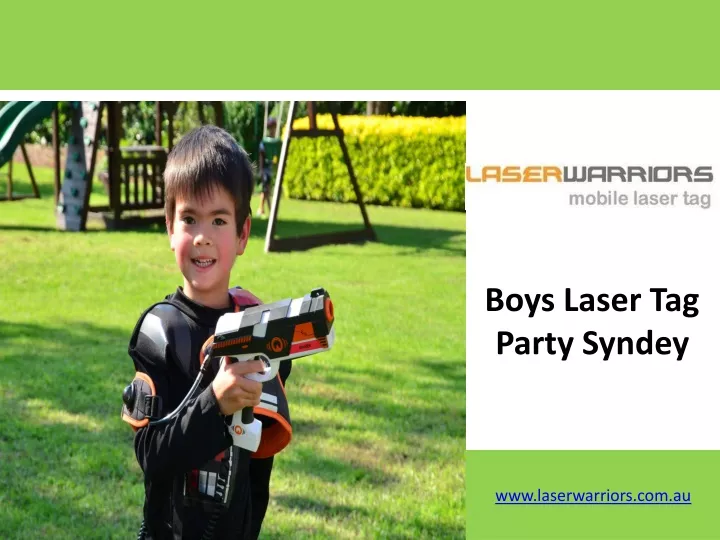 boys laser tag party syndey