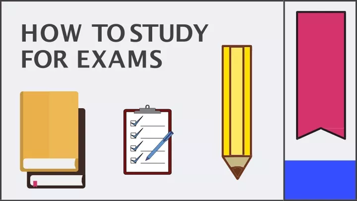 how to study for exams