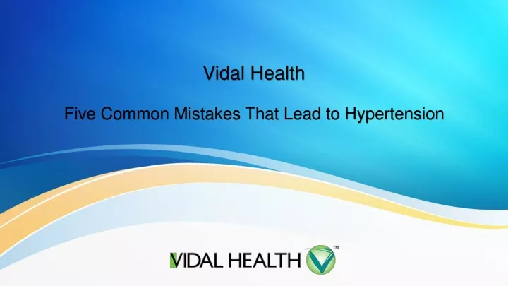 vidal health