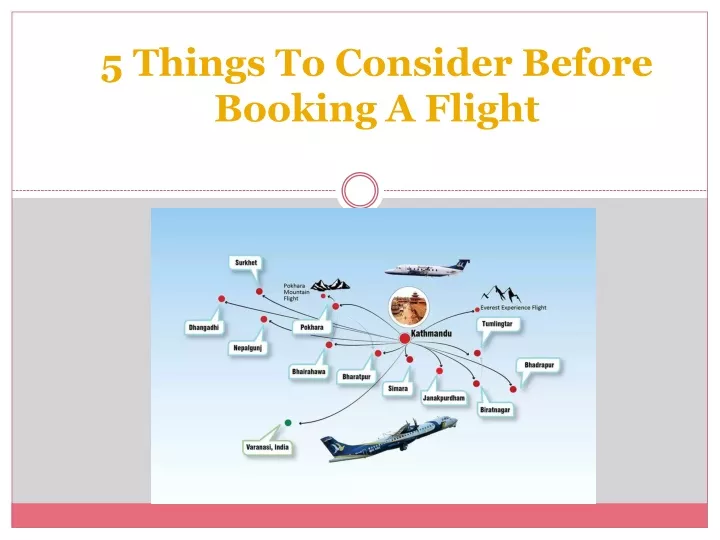 5 things to consider before booking a flight