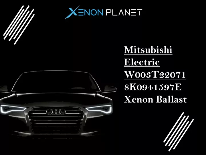 mitsubishi electric w003t22071 8k0941597e xenon ballast