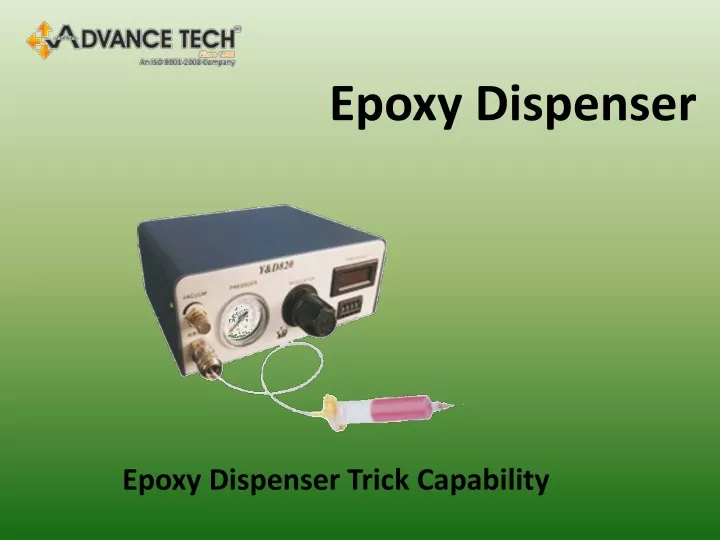 epoxy dispenser