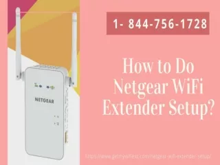 Netgear WiFi Extender Setup Instantly Just Call Us 1 877-778-8740