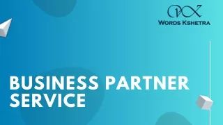 business partner service