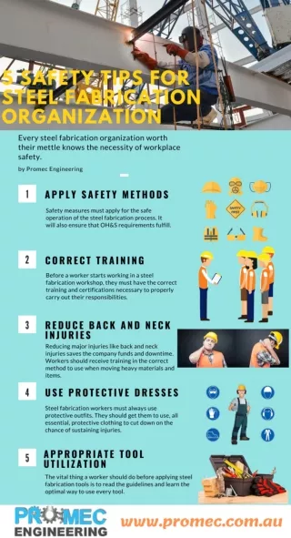 5 Safety Tips For Steel Fabrication Organization