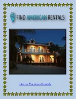 Destin Vacation Rentals - slide 1