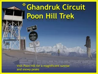 Ghandruk Circuit Poonhill Trek