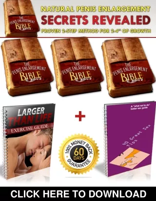 PE Enlargement Bible PDF, eBook by John Collins