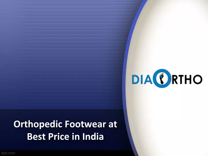orthopedic footwear at best price in india