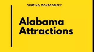 Most Famous Alabama Attractions