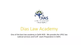 Law Academy  In Delhi |Judicial Services