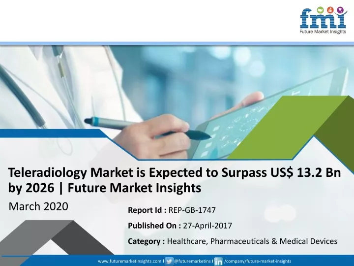 teleradiology market is expected to surpass