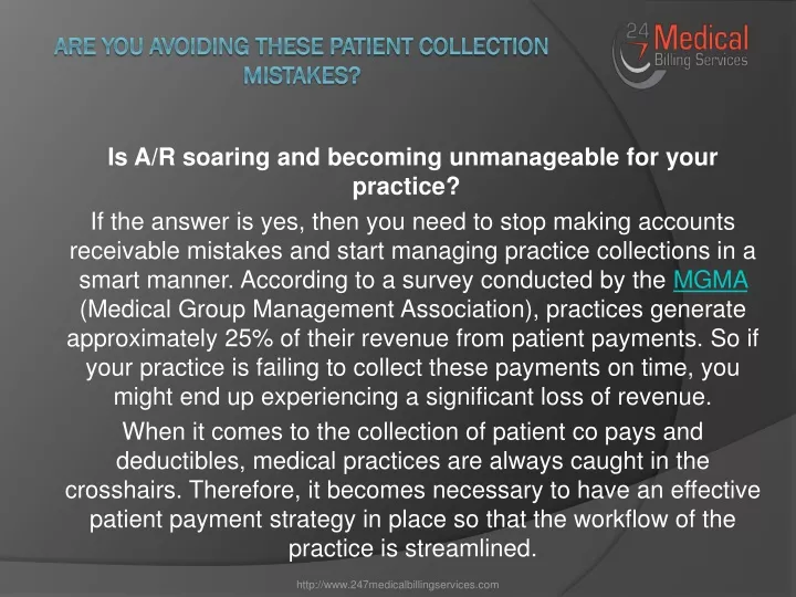 are you avoiding these patient collection mistakes
