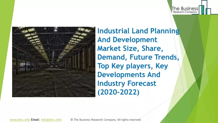 industrial land planning and development market