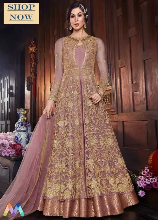If there is one outfit that is extremely feminine, but you can still climb a tree in it, it has to be the Anarkali Suit