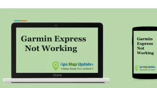 How to fix Garmin Express Not Working? Quick Steps | 1-844-776-4699