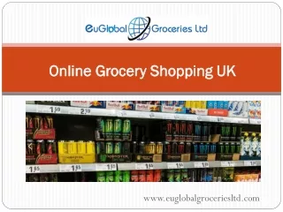 Online Grocery Shopping UK