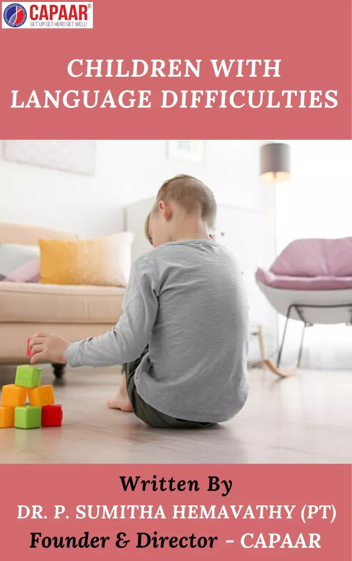 children with language difficulties