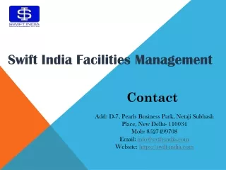 Facilities Management Services in Delhi NCR