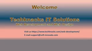 Techknacks Web Development and Web Design