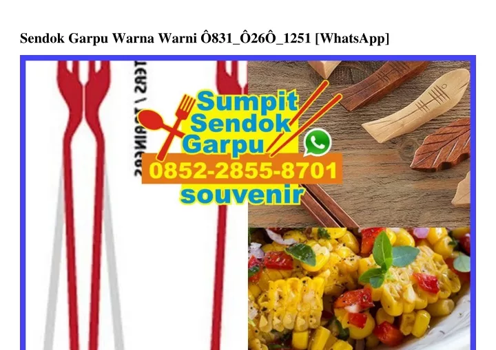 sendok garpu warna warni 831 26 1251 whatsapp