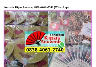 Souvenir Kipas Jombang 0838•4061•2740[wa]