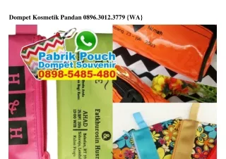 Dompet Kosmetik Pandan 0896 3012 3779[wa]