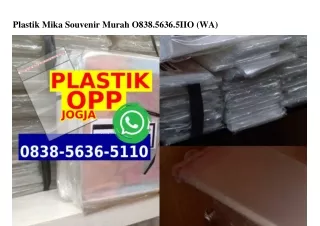 Plastik Mika Souvenir Murah Ô838·5636·511Ô[wa]