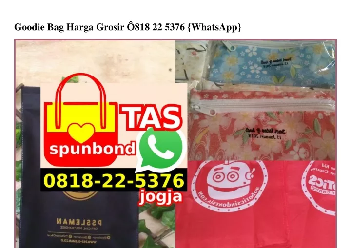 goodie bag harga grosir 818 22 5376 whatsapp