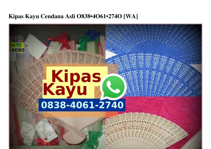 kipas kayu cendana asli o838 4o61 274o wa