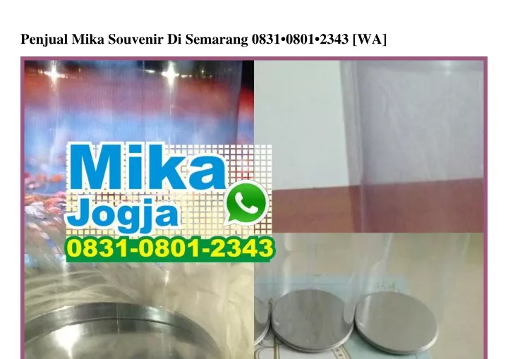 penjual mika souvenir di semarang 0831 0801 2343