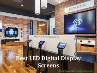 best led digital display screens